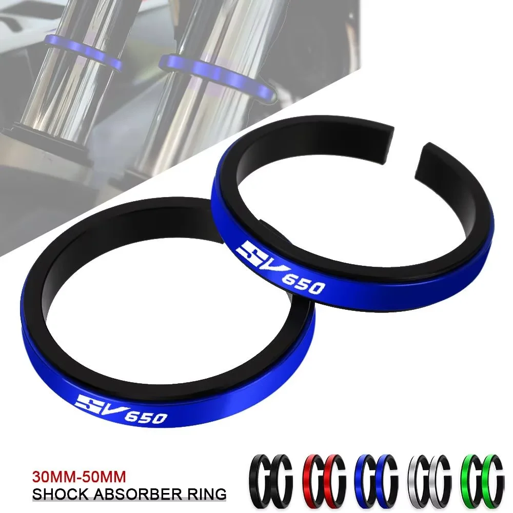 

FOR SUZUKI SV650 SV650S SV650X Front Fork Suspension Expandable Shock Absorber Auxiliary Adjustment Rings 30-39MM And 40-51MM