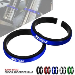 FOR SUZUKI SV650 SV650S SV650X Front Fork Suspension Expandable Shock Absorber Auxiliary Adjustment Rings 30-39MM And 40-51MM