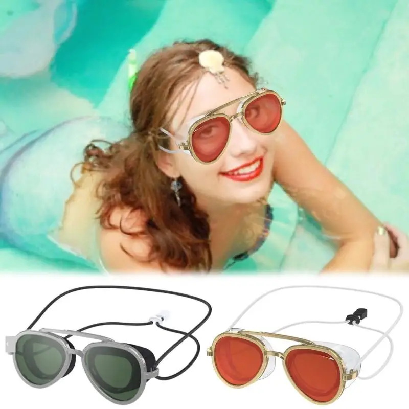 

Мужские и женские противотуманные очки для плавания, профессиональные очки для плавания HD, унисекс, герметичные регулируемые силиконовые очки для серфинга