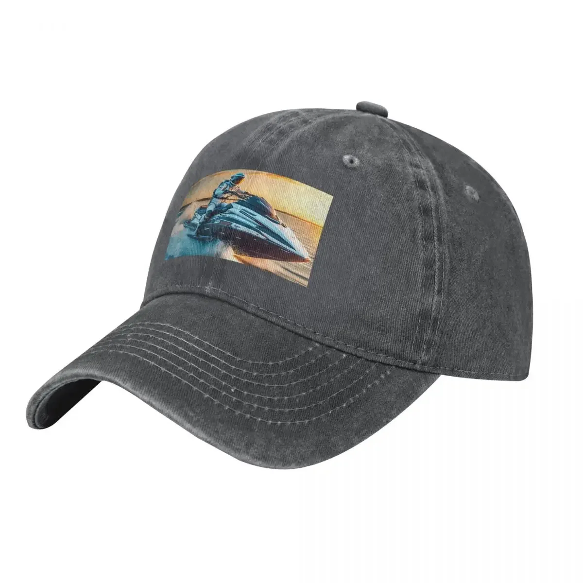 Astronaut in the jetski Baseball Cap fashionable Golf Hat Man Sun Hats For Women Men's