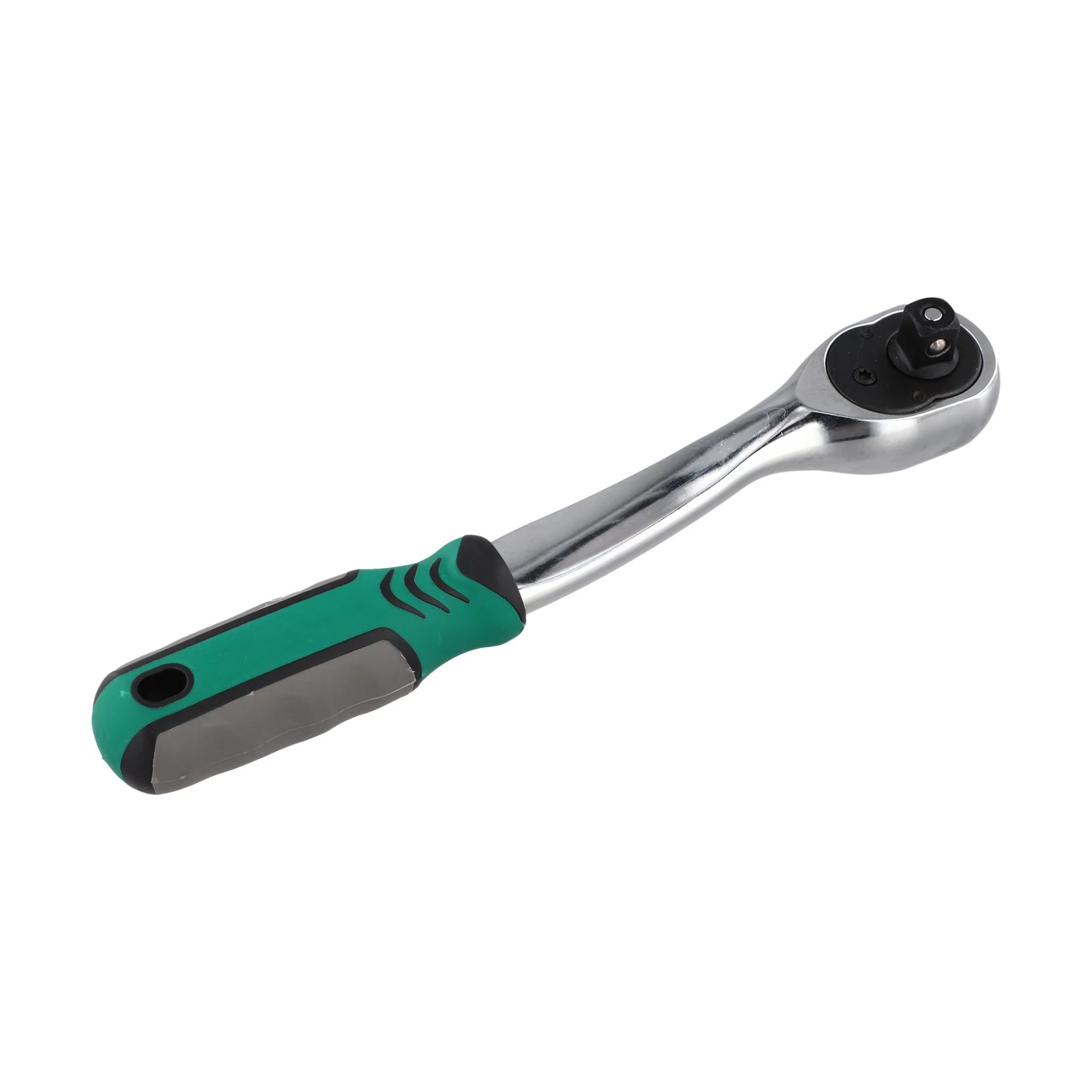 Metal Ratchet Drive Socket Wrench 14 38 12 Inch with 72 Tooth Reversible Ratchet and Ergonomic Tail Hanging Hole