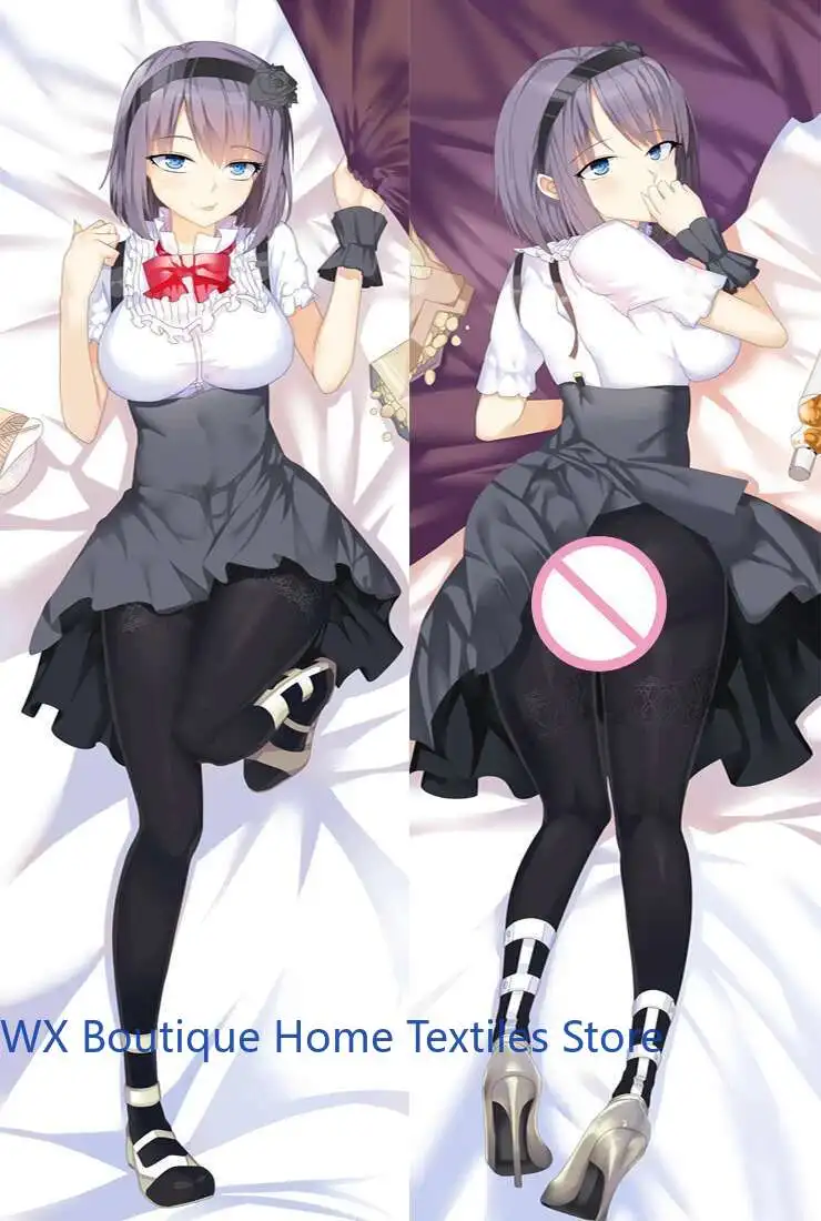 

60X180cm Anime Dakimakura Pillow Case Otaku Waifu Peakin Fullbody Throw Pillowcase