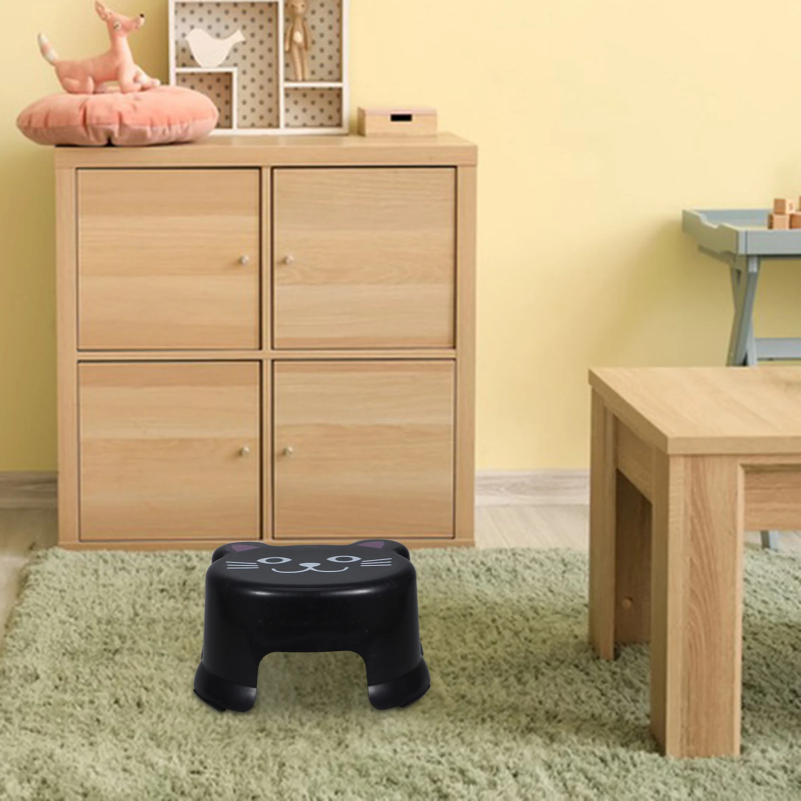 Makeup Chair Bathroom Non-slip Stool Toddler Toilet Seat Step Squatting 2250X1900X1150CM Plastic Pp Poop Kid