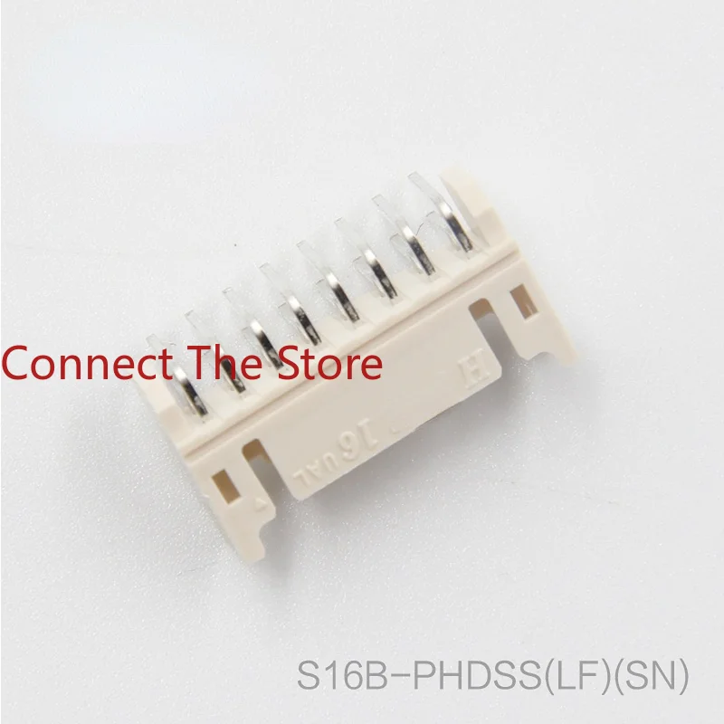 8PCS Connector S16B-PHDSS Pin Holder 16P 2.0mm Spacing Original Stock