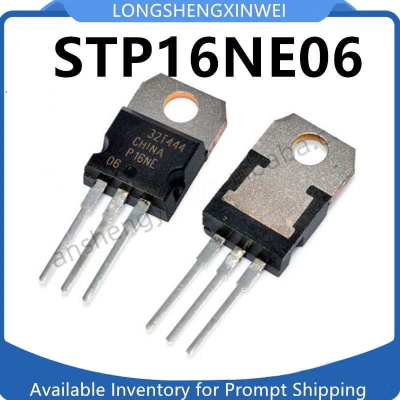 1PCS New Original Spot STP16NE06 P16NE06 N Channel Field Effect TO-220