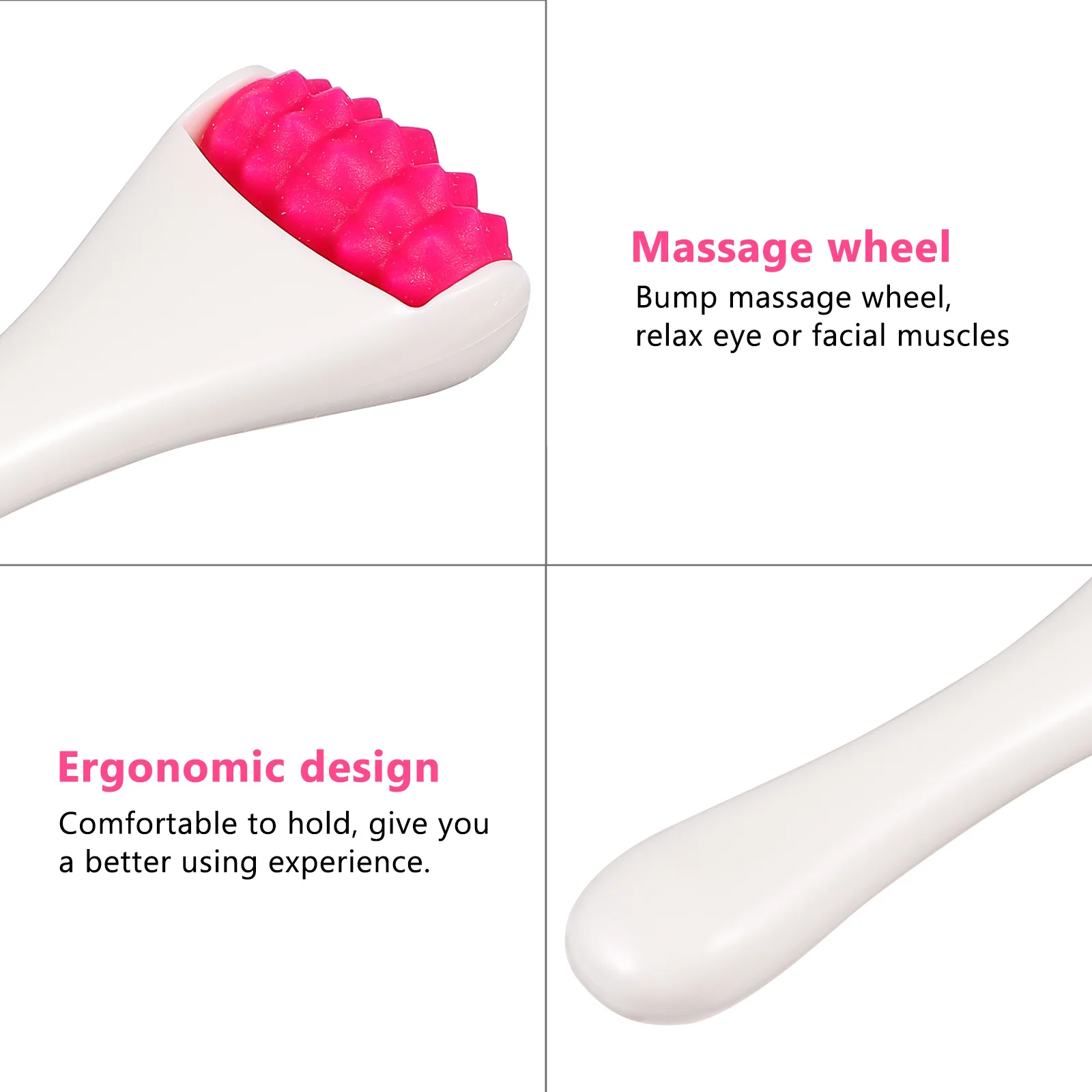 

1Pcs Eye Skin Roller Full Face Massager Portable Beauty Device Essence Import Improve Cell Repair Eye Skin Roller