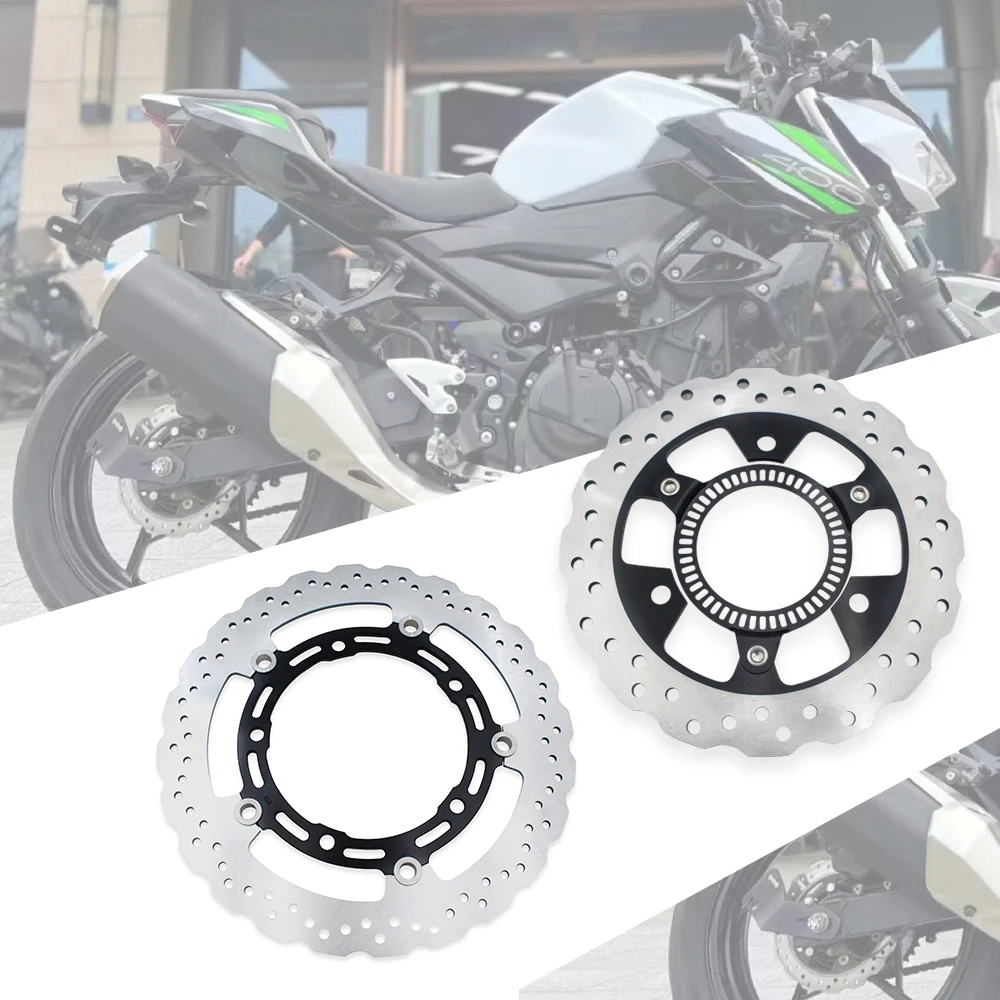 

Fit For Kawasaki Ninja 400 ABS 2017 2020 Z400 Motorcycle Front Rear Brake Disc Ninja400 EX400 KRT 2018 2020 Z 400