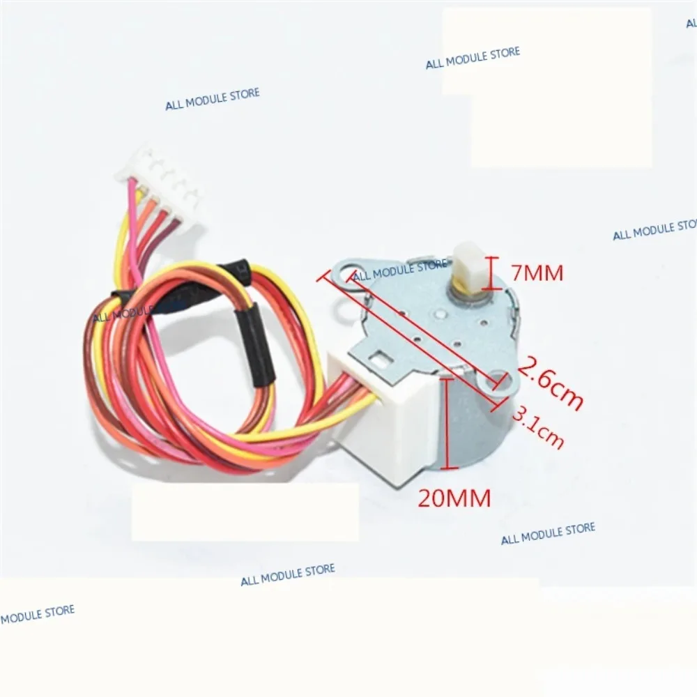 20BYJ46 original for Air conditioning drift swing wind motor stepping motor 20BYJ46 12V 16V 20-30cm length