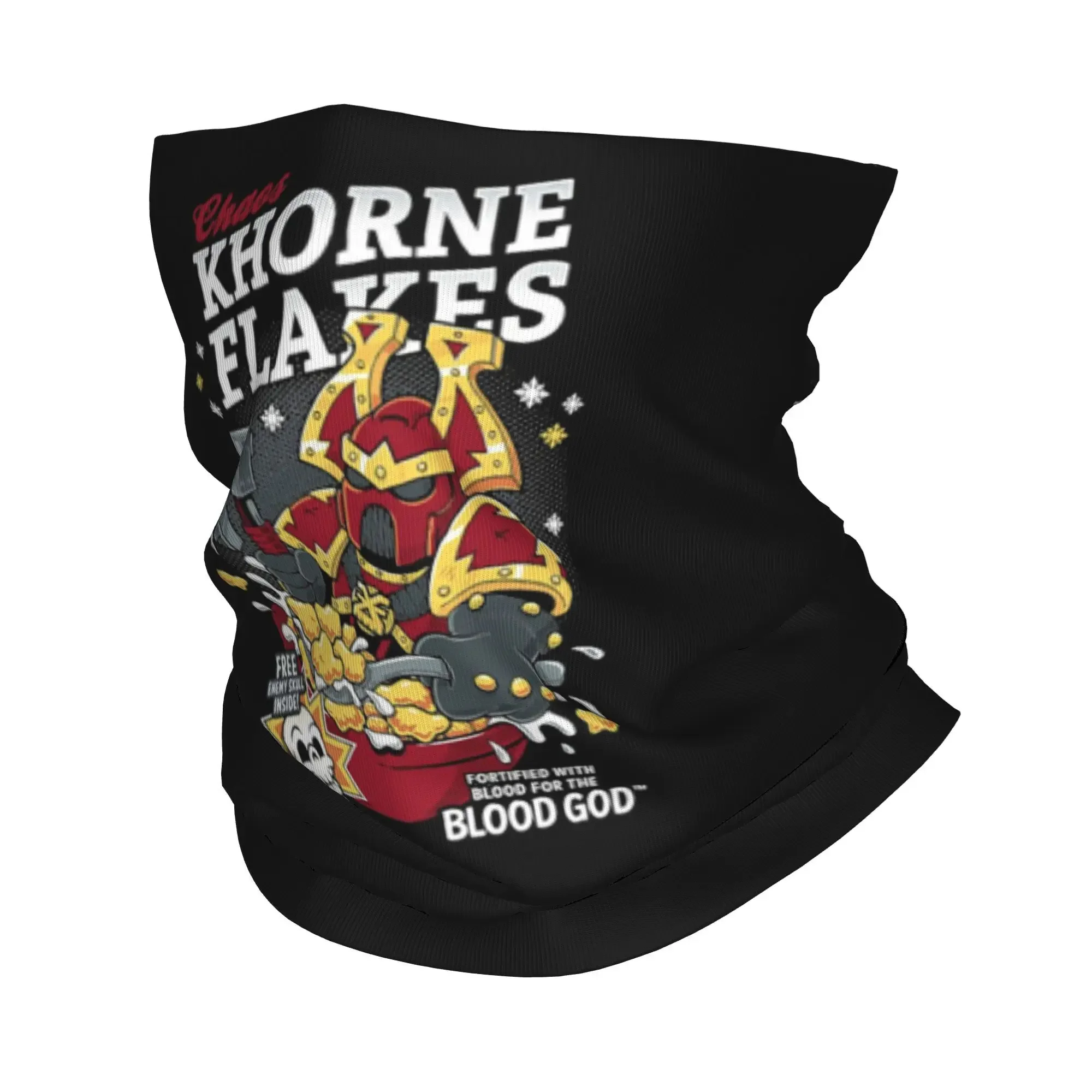 Chaos Khorne Flakes Classic Bandana Neck Cover Printed Wrap Scarf Warm Balaclava Outdoor Sports Unisex Adult Washable