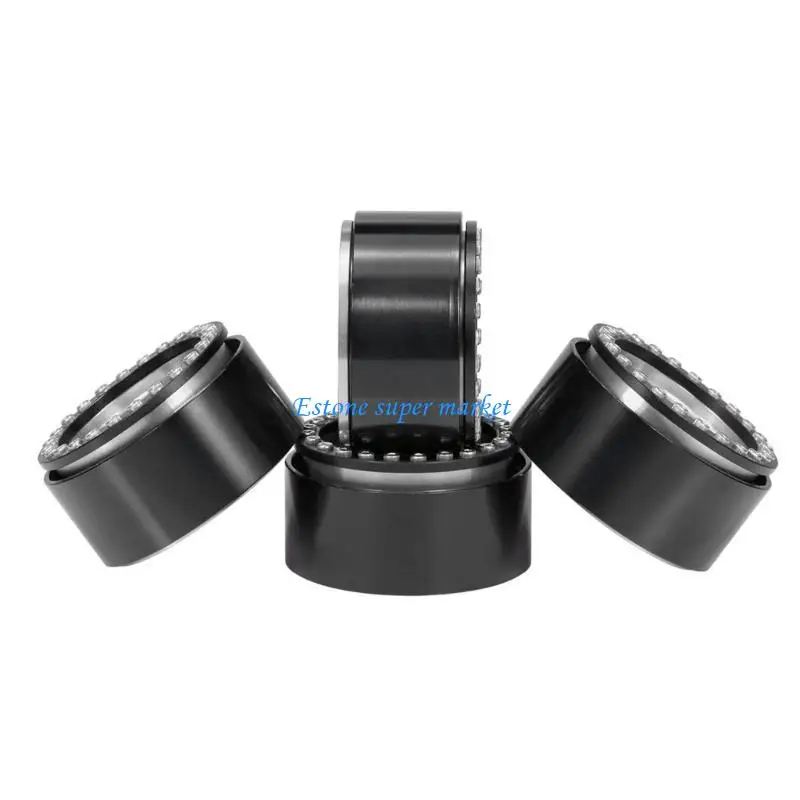 090B 4PCS Wheel Rims Beadlock Wheel Hub with 12 Spokes for 1/10 Remote Control Car