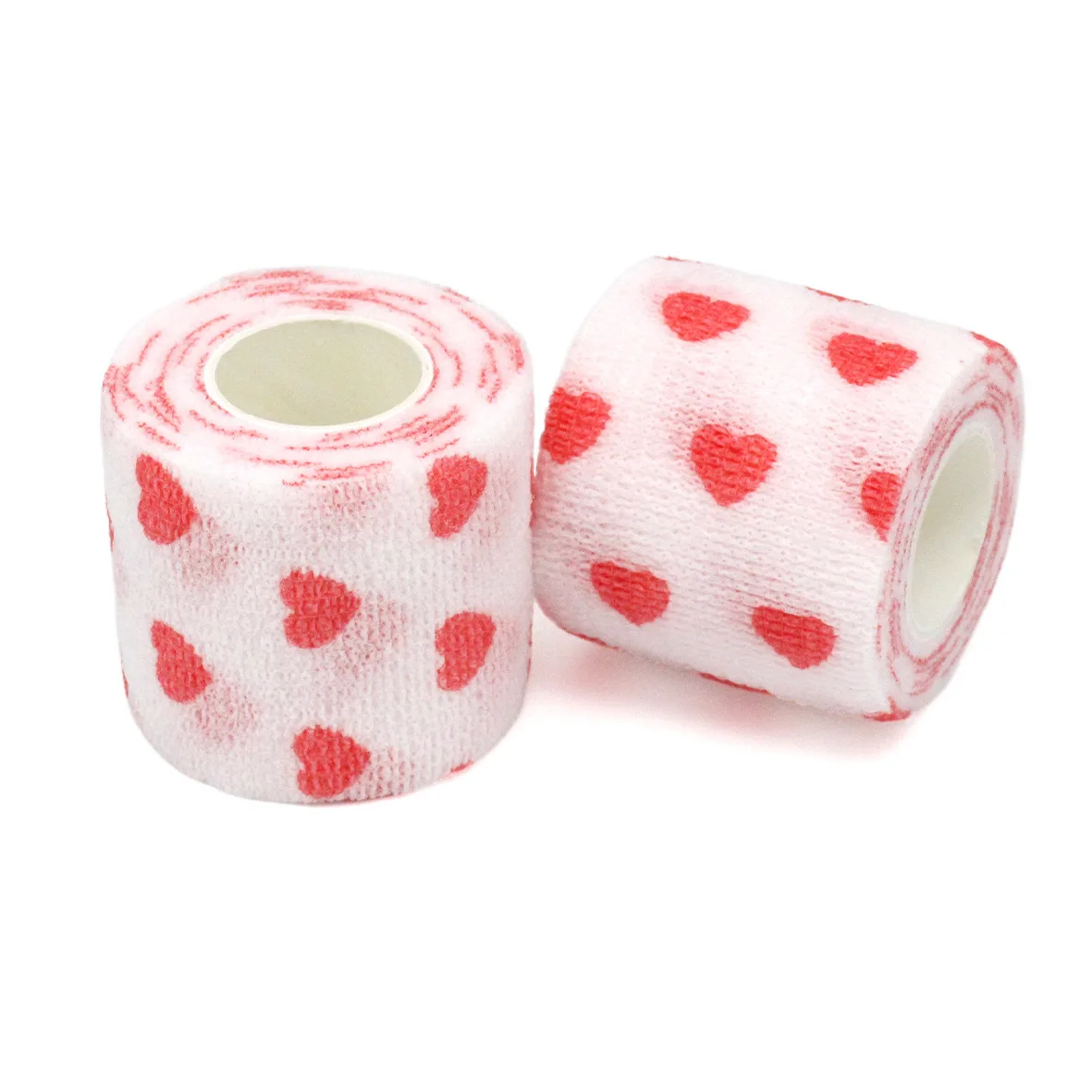 6pcs 5 cm X 4.5 M Colorful Sport Self-Adhering Bandage Animal Bandage Hand Tearing Waterproof Elastic Bandage for tattoo Pets