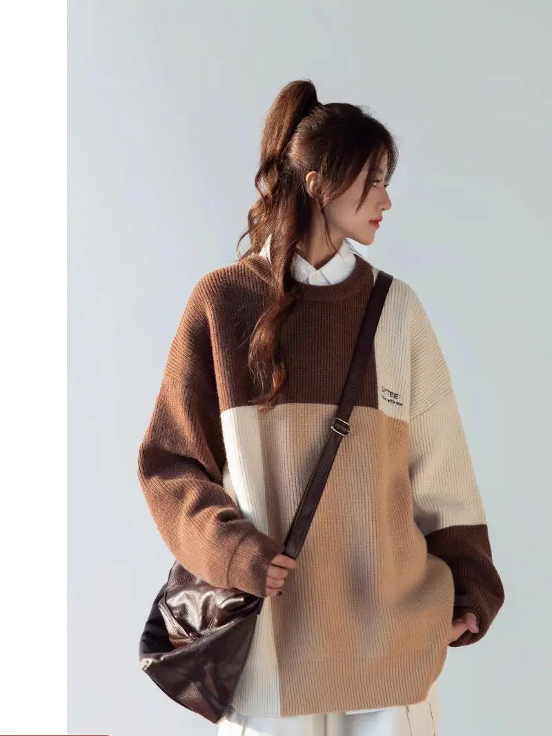 

Knitted Sweaters Women Korean Fashions Vintage Sweater Women Harajuku Casual Knitwears Winter