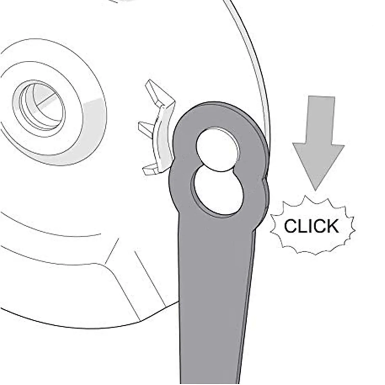 1 adet paslanmaz çelik yedek bıçaklar yedek bıçaklar Stihl FSA 45 çim makası çim biçme makinesi aksesuarları bahçe aracı