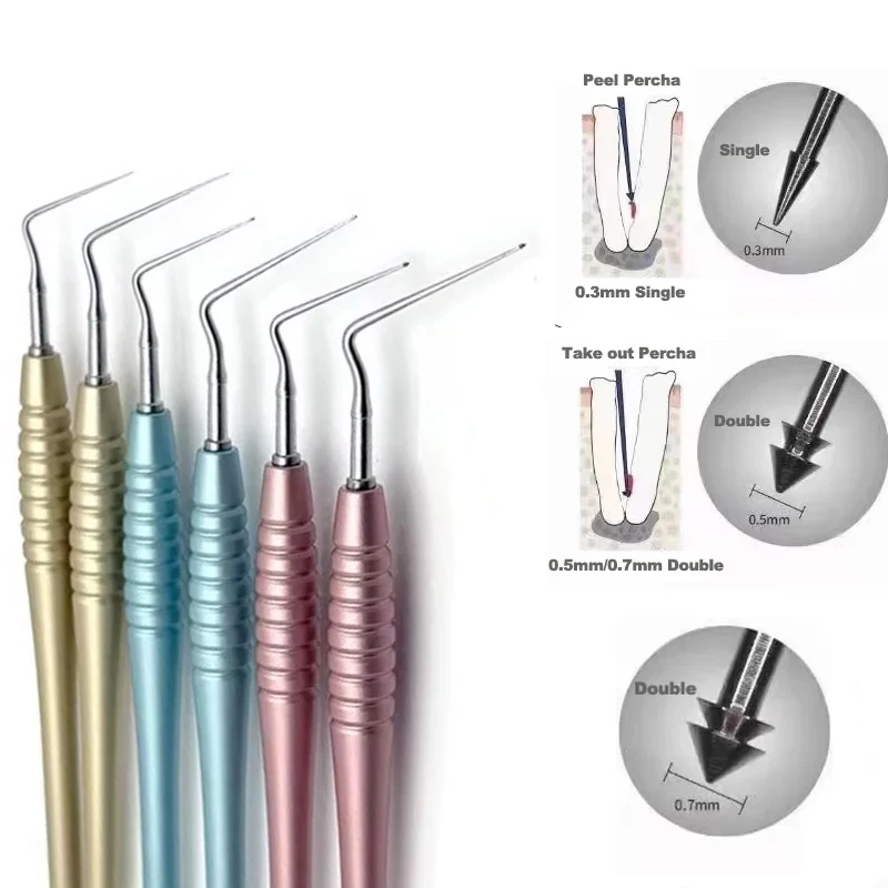 

Стоматологический эндодонтический экстрактор GPRS с корневым наконечником и средство для удаления гуттаперки GP, профессиональный эндодонтический инструмент для удаления копья