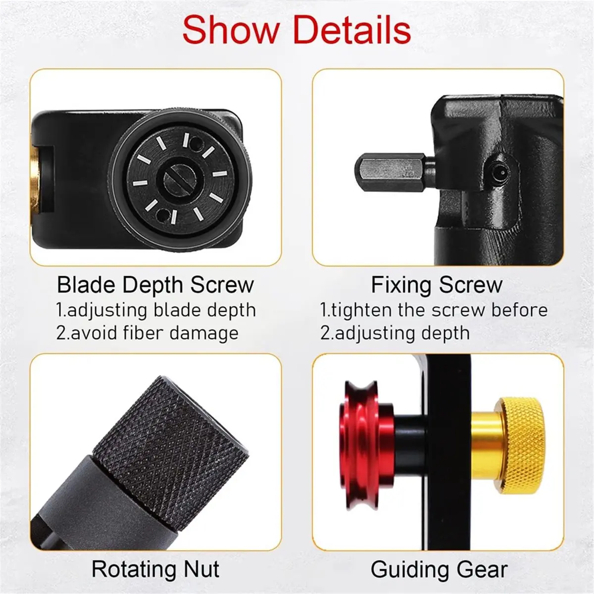 Reliable- Armoured Cable Stripping Knife FTTH Armored Fiber Cable Slitter - Armored Mid Span Cable Slit, Cable Jacket Stripper