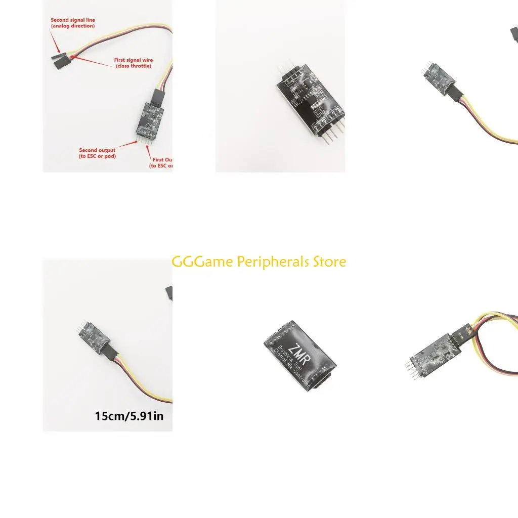 

U55B Double Mixing Module Mix Controller Two Way Speed for Competitive Model Aircraft Quick Responses Accurate Handling