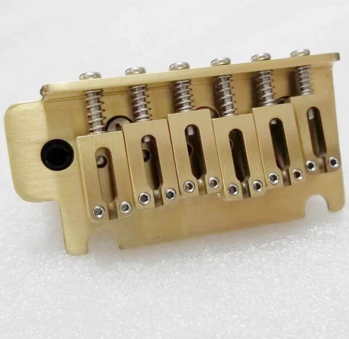 Full Brass Tremolo Bridge 2-Pivot 10.5mm String Spacing Vibrato