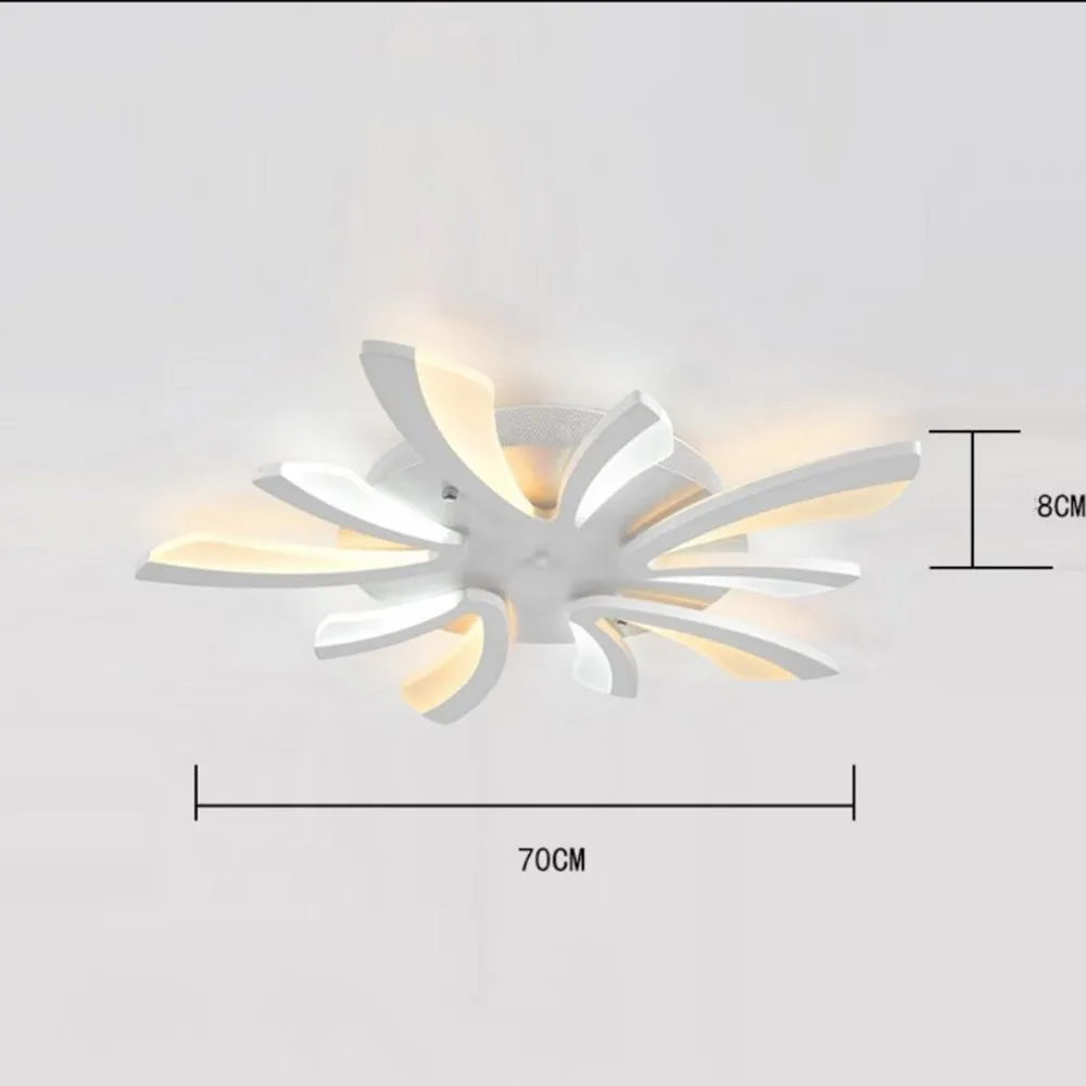 الحديثة LED مصباح السقف الاكريليك ، قلادة الخفيفة