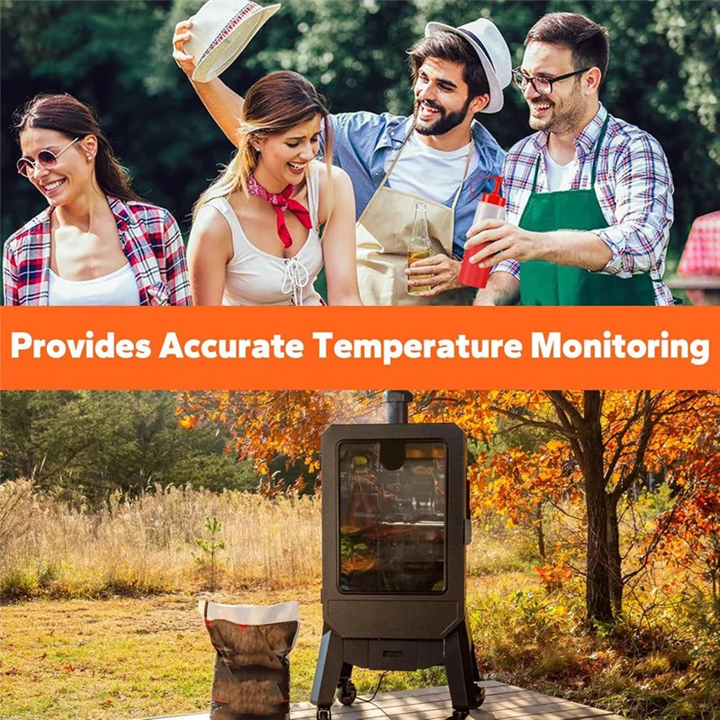 Reemplazo del sensor de sonda de temperatura ABRB-RTD para Pit-Boss serie 3/5/7, serie Pro II 4, serie Sportsman 7