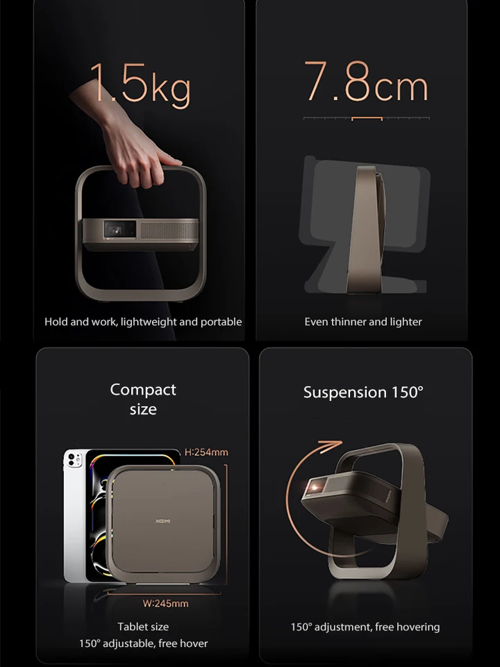 XGIMI Z9X 4K 美品 2025年10月末発売。 Xgimi Launches Z9X 4K Portable Projector with AI Features That