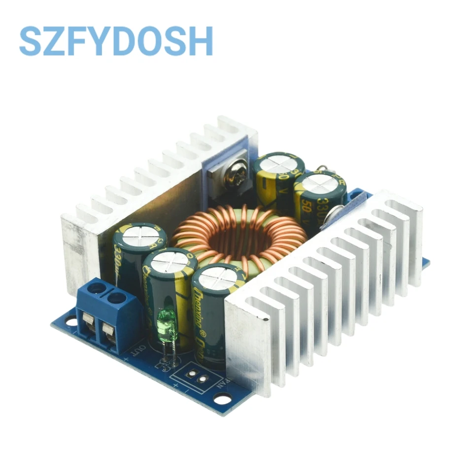DC-DC High Power Low Ripple 12A Adjustable Step-down Module 95% Efficient Car Power Module
