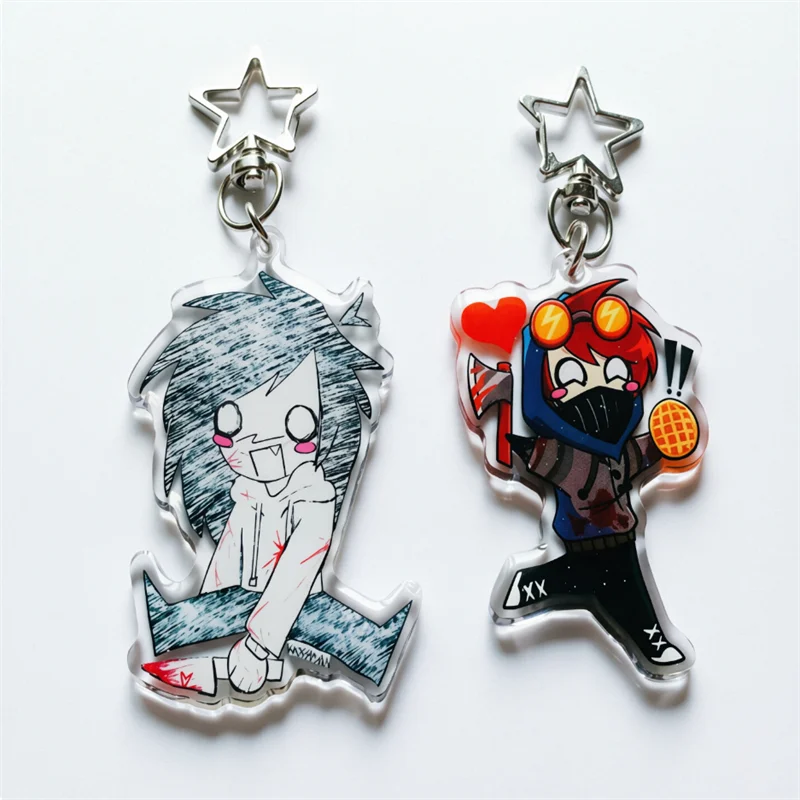 Jeff The Killer Keychain Creep - Retro Gaming Keychain recension och pris