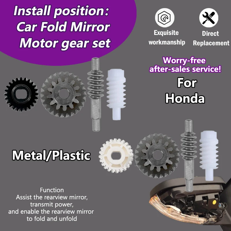 

1/5 шт. AZGIANT автомобильное электрическое зеркало заднего вида, складной комплект снастей для Honda Accord/CR-V (США/Европейский/Японский)/Родгелин (США)