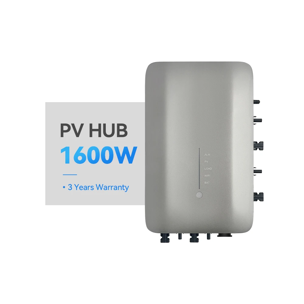 

1600W & 2000W PV HUB IP65 Balcony Power Plant Energy Storage System Split Design Battery Charging System