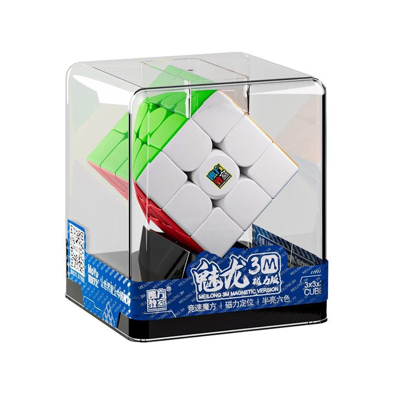 Moyu Meilong 2M 3M 4M 5M Pyramid M Magnetic 2x2 3x3 4x4 5x5 Magic Speed Cube Fidget Toys Stress Reliever Toy