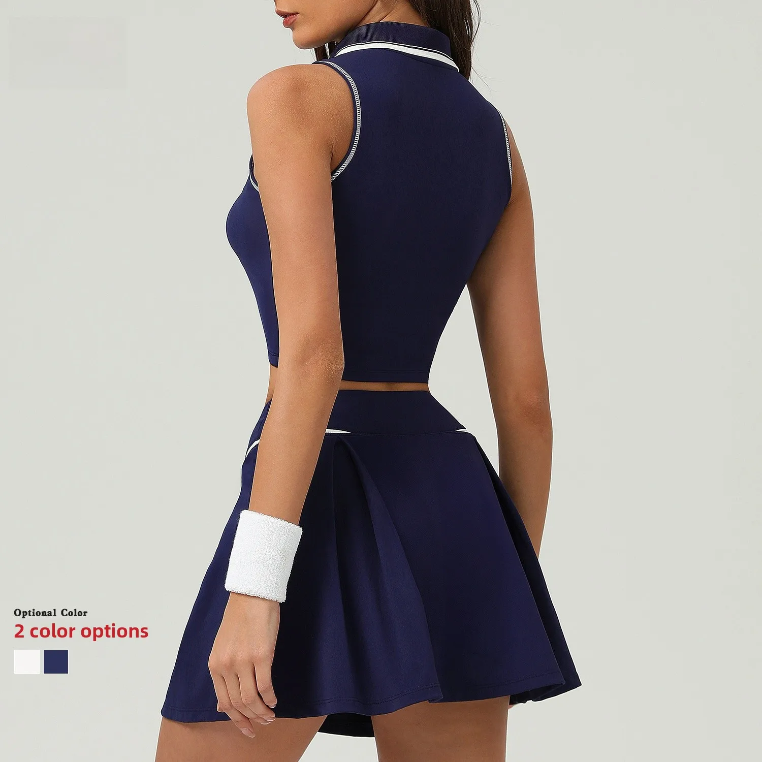 Gonna da tennis sportiva da donna Set Golf Badminton f-lunghezza Abbigliamento sportivo Casual Traspirante Qui-dry Moisture-ng Yoga orts