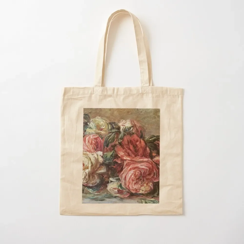 Auguste Renoir - Discarded Roses Tote Bag Beach bag women bag