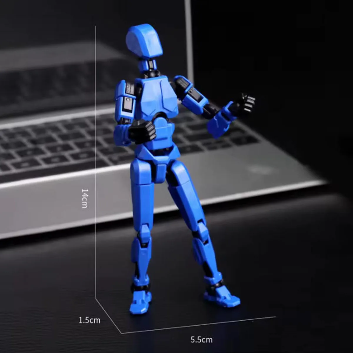 1pc montar articulações robô móvel robô bonecas brinquedos das crianças jogos ao ar livre decorações de mesa presentes brinquedos ornamentos de mesa