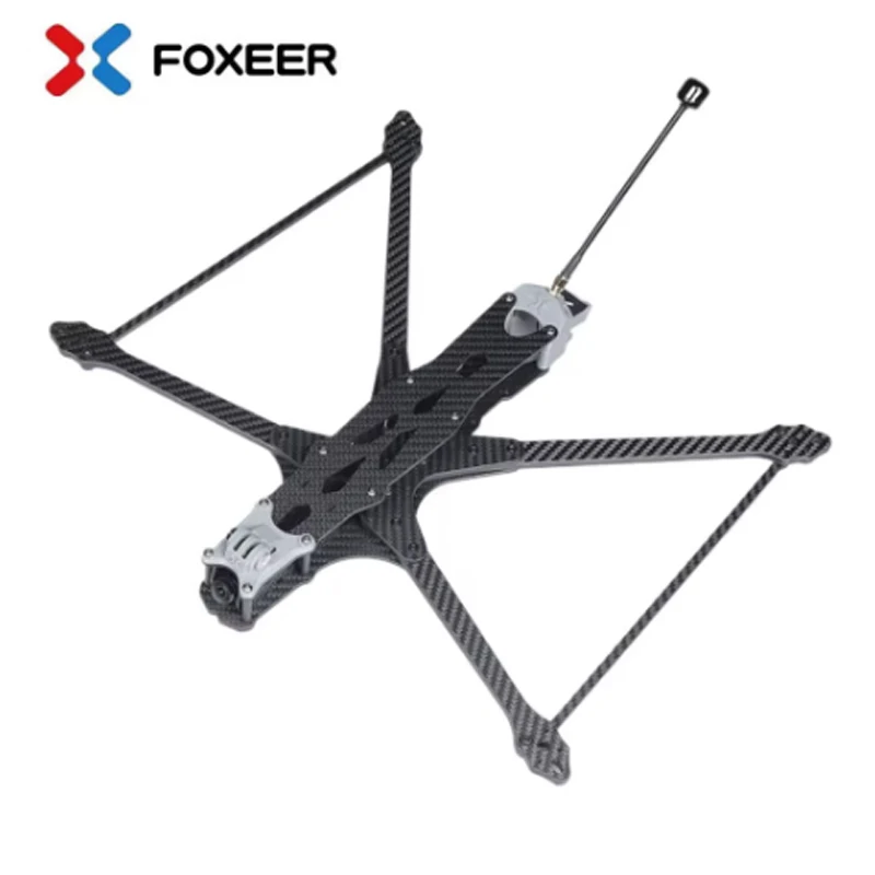 

Foxeer Aura 9" LR 9inch Long Range Frame 395mm T700 Carbon with Silky Coating for O3 /Analog /Vista / HDzero/Walksnail LR9 Drone