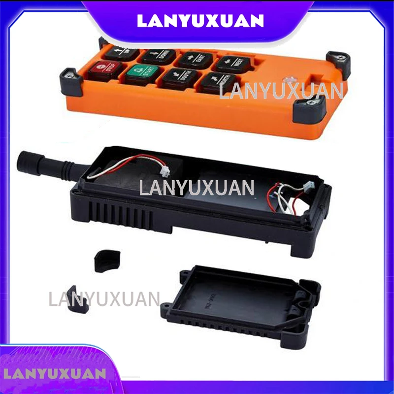 

2026 Telecontrol industrial wireless crane remote control F21E1B F21-E1B transmitter emitter complete enclosure box without PCB