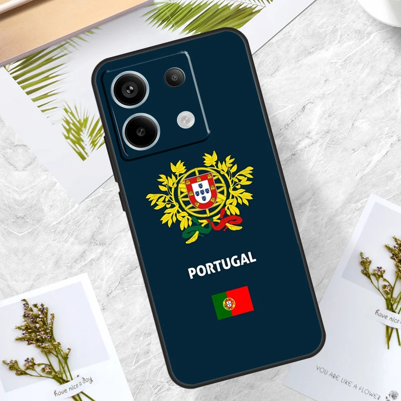 Portugal Passport Print Case For Redmi Note 12 Pro 9 10 11 9S 10S 11S 12S 10C 12C 13C Redmi Note 13 Pro Plus Cover