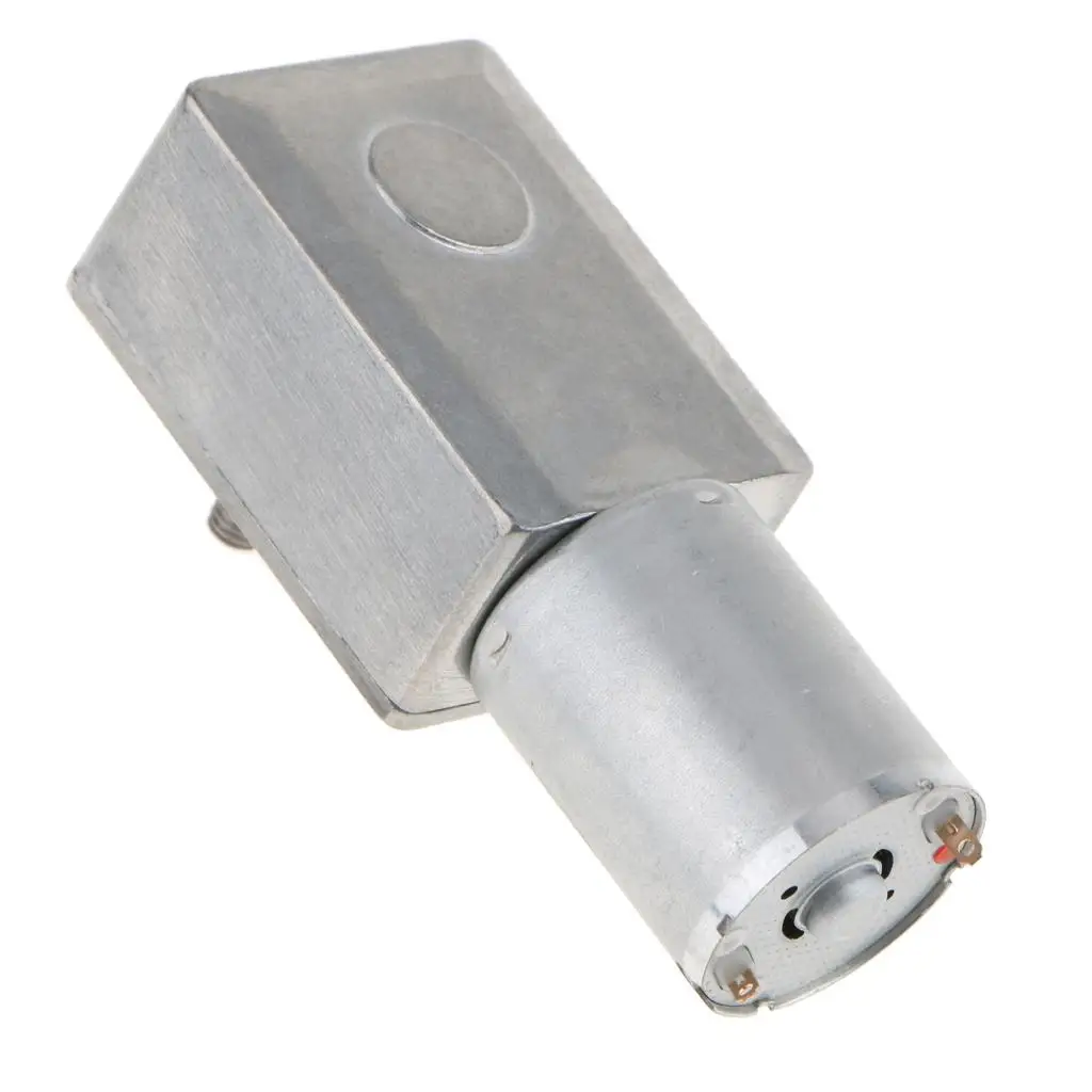 Motorreductor de tornillo sin fin reversible Motor reductor de 24 V CC 10 RPM