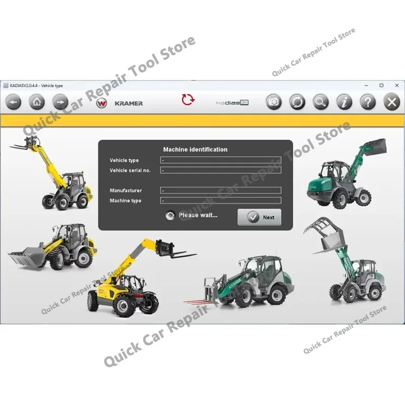 New KADIAS V.2.0.4.4 Unlimited Upgrade 5 Level for Kramer Neuson Wacker Weidemann Support CANFox EC2112 IFM USB/CAN-RS232 Tool