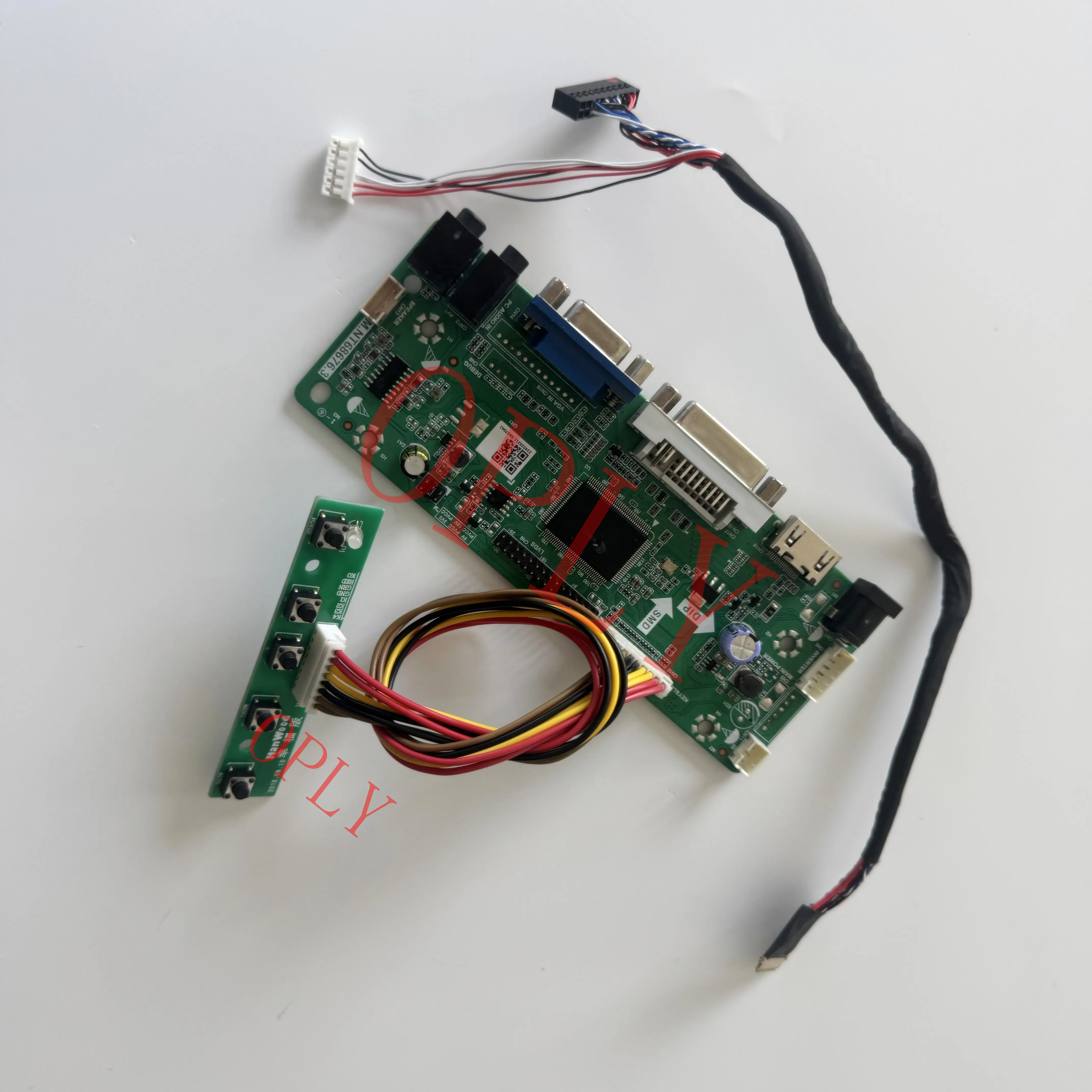 

M.NT68676 Комплект платы контроллера HDMI-совместимый DVI VGA для BP101WX1 N101ICG 1280X800 10,1-дюймовый светодиодный экран панельный монитор DIY