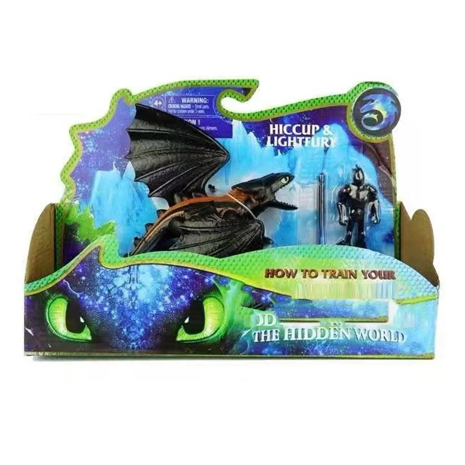 

Articulated Night & Light Fury Dragon Set - Posable Collectible Model Kit, Fantasy Creature Toys for Kids/Adults Gift Idea
