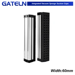 Width 60mm Integrated vacuum sponge suction cup manipulator pneumatic non-marking heavy-duty palletizing carton industrial