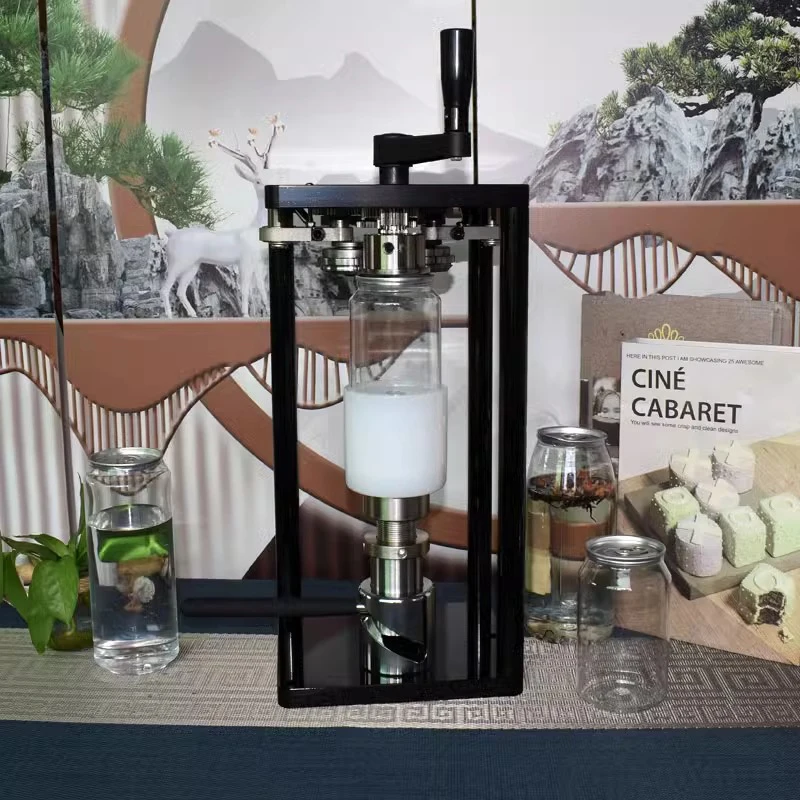 Coffee Tea Can Sealer Machine Manual Operation Plastic Aluminum Closing Machine 55mm Aluminum Cans Sealing Machine
