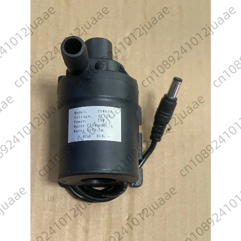24v-30w-water-circulation-pump-white-square-head-shampoo-pump-for-hair-salon-treatment-bed