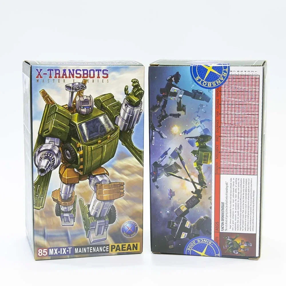 New Transformation Toys Robot X-Transbots MX-9T Paean Hoist Cartoon Version MX9T Action Figure in stock