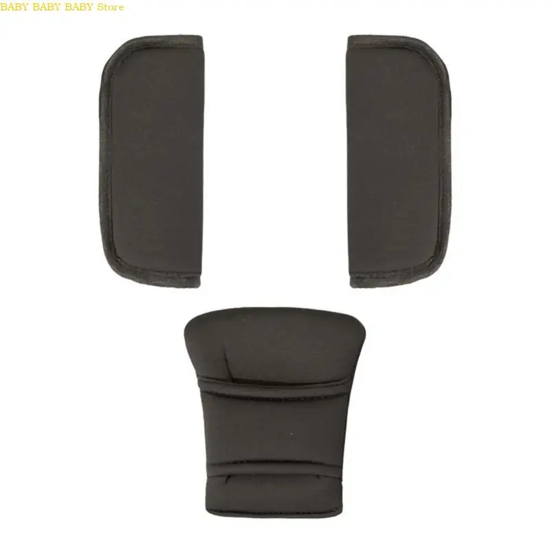 

Q81A Comfortable Anti Chafing Baby Strollers Harness Pad Cotton Polyester Crotch pad