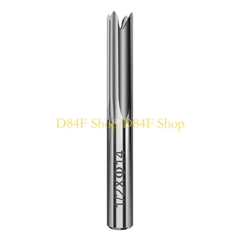 D84F Professional Mortising 4Flute Routers Bit With Excellent Wear Resistance