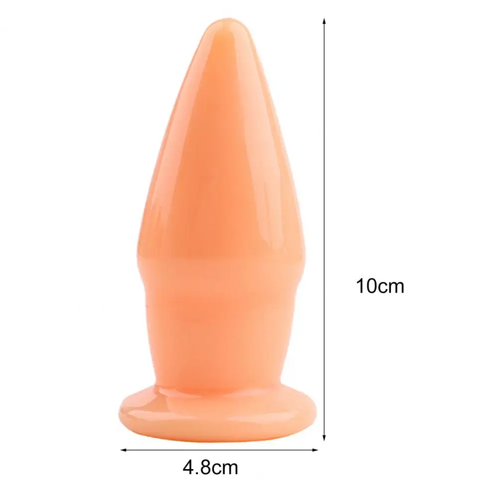 Anal Plug Ergonomic Prostate Toy Fast Adaptation Anal Stimulator Silicone Butt Plug Sex Toy Butt Stimulator Plug for Women