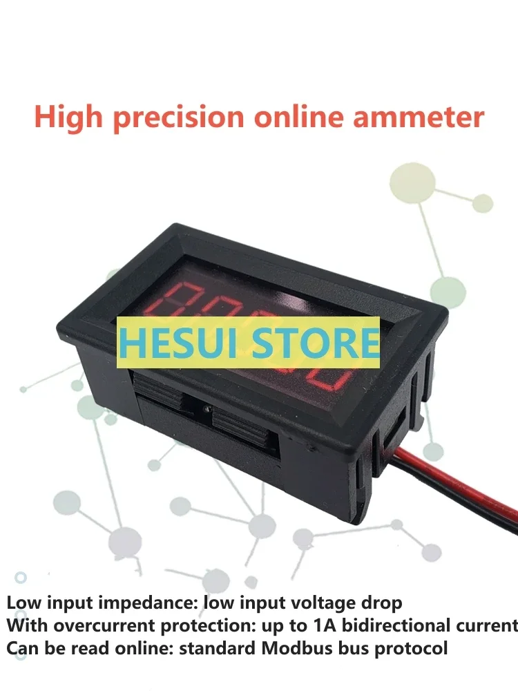 5-digit high-precision DC digital display digital milliampere microampere ammeter head high-precision 0-70mA can measure negativ