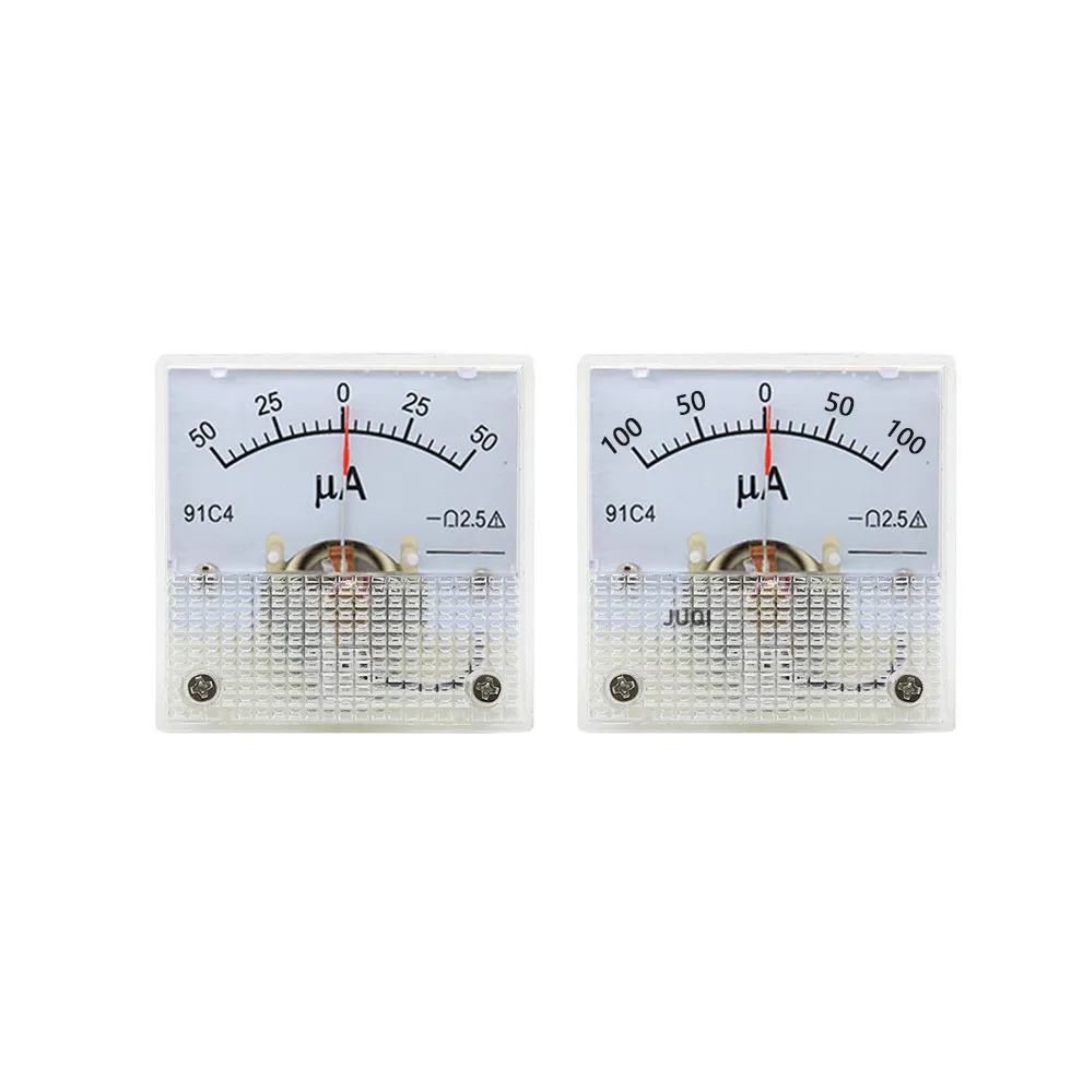 91C4-UA DC Pointer type Ammeter 50A -0 - 50A 100A -0 - 100A 200A -0 - 200A 300A -0 - 300A Analog Mechanics Plate table