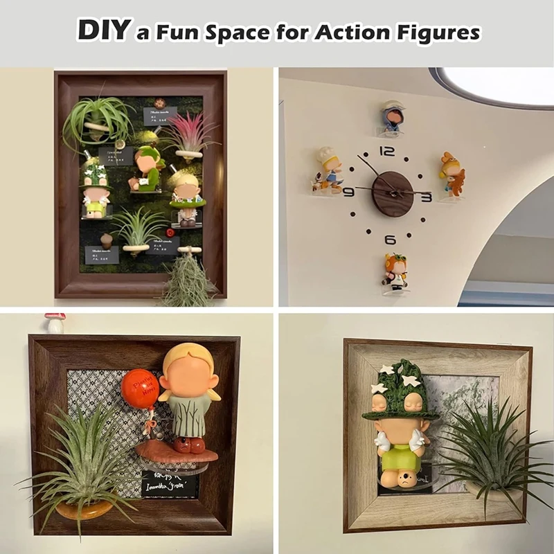 Super Sale 8pcs Small Acrylic Display Shelves for Funko Pop- 2