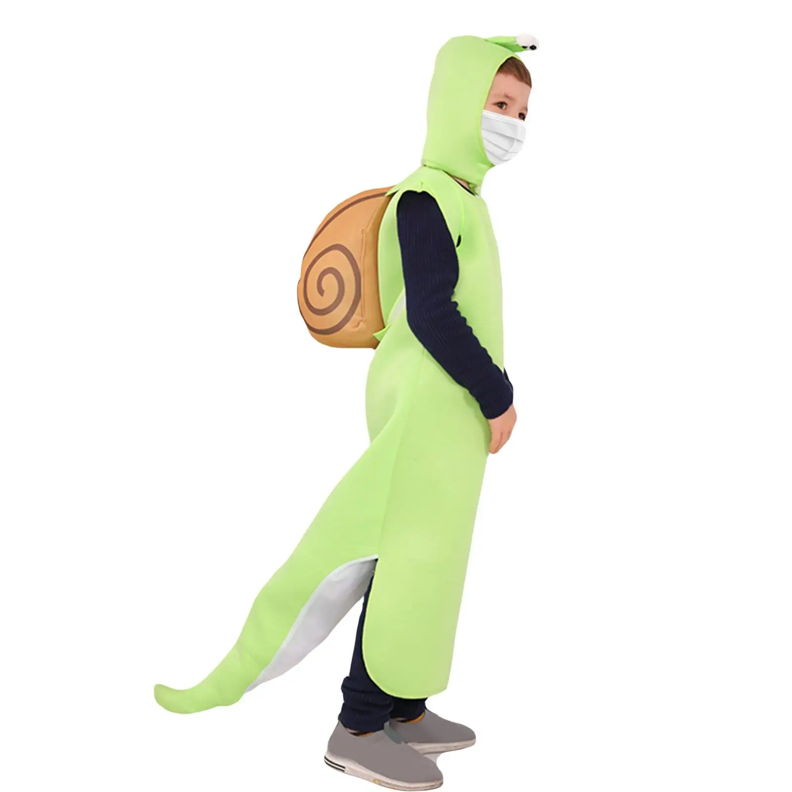Costume d'escargot pour enfants, déguisement pour faire semblant de jouer sur scène, spectacle, vacances S